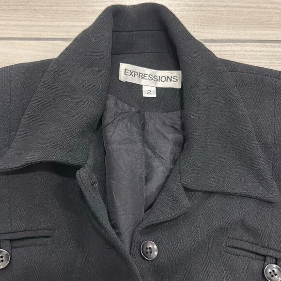 Expressions women’s fitted blazer size 2 - Picture 2 of 7